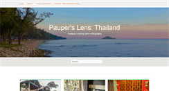 Desktop Screenshot of pauperslens.com